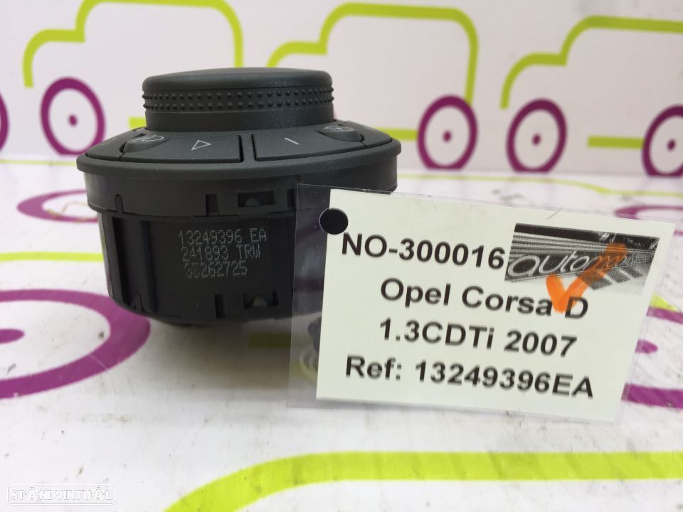 Comutador Luzes Opel Corsa D de 2007 - Ref: 13249396EA - NO300016 - 1