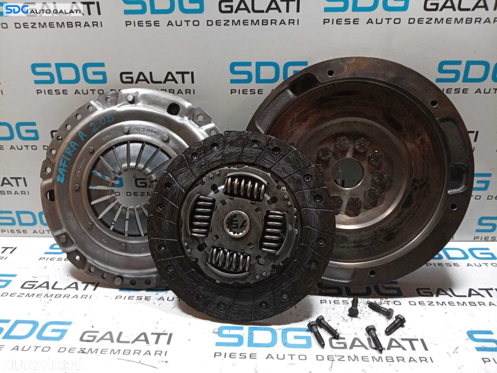 Kit Ambreiaj Volanta Masa Simpla Disc si Placa Presiune Opel Astra G 2.0 DTI 1998 - 2007 Cod R90502914 323059610 [M7629] - 1