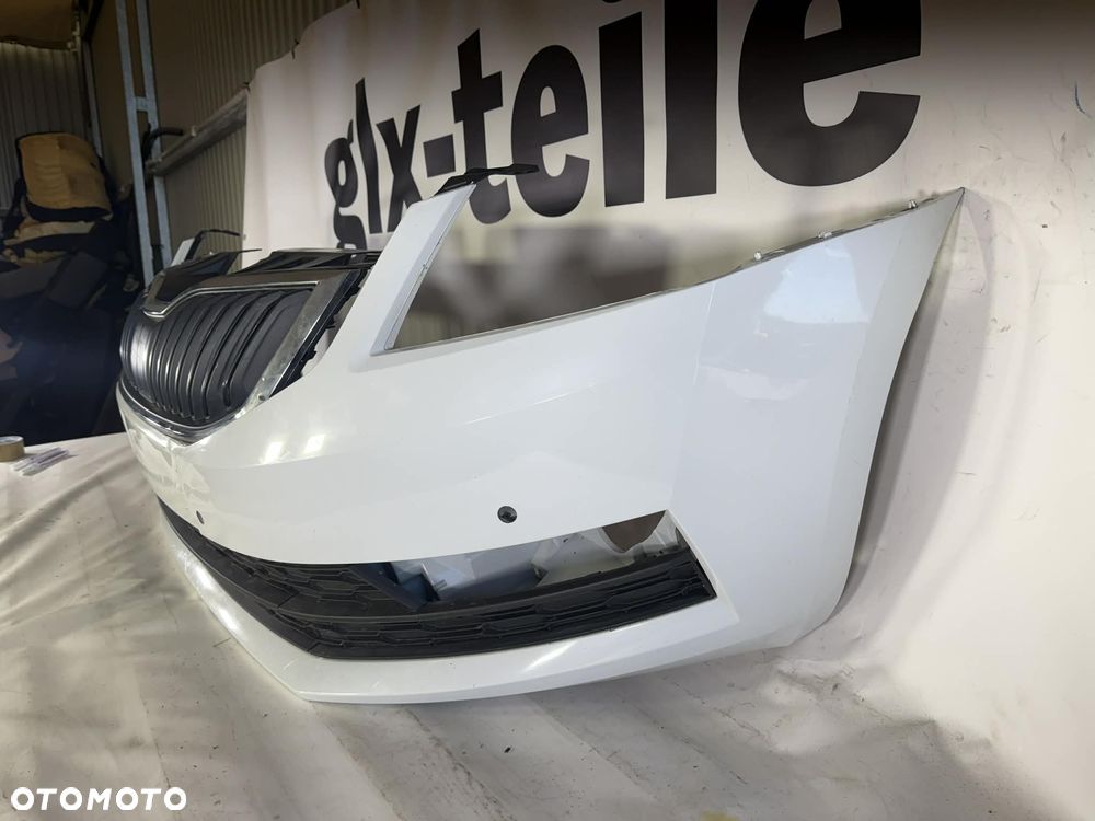 Skoda Octavia III Lift Zderzak Przód Przedni 4xPDC LS9R 16-19 5E0807221N - 3