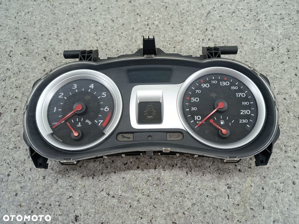 LICZNIK RENAULT CLIO III 8200628775 VISTEON 1.2 16V - 2