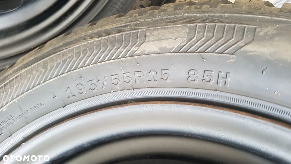 KOŁA CAŁOROCZNE SEAT IBIZA WV POLO SKODA FABIA  5X100  195/55R15 6JX15 ET38 - 16