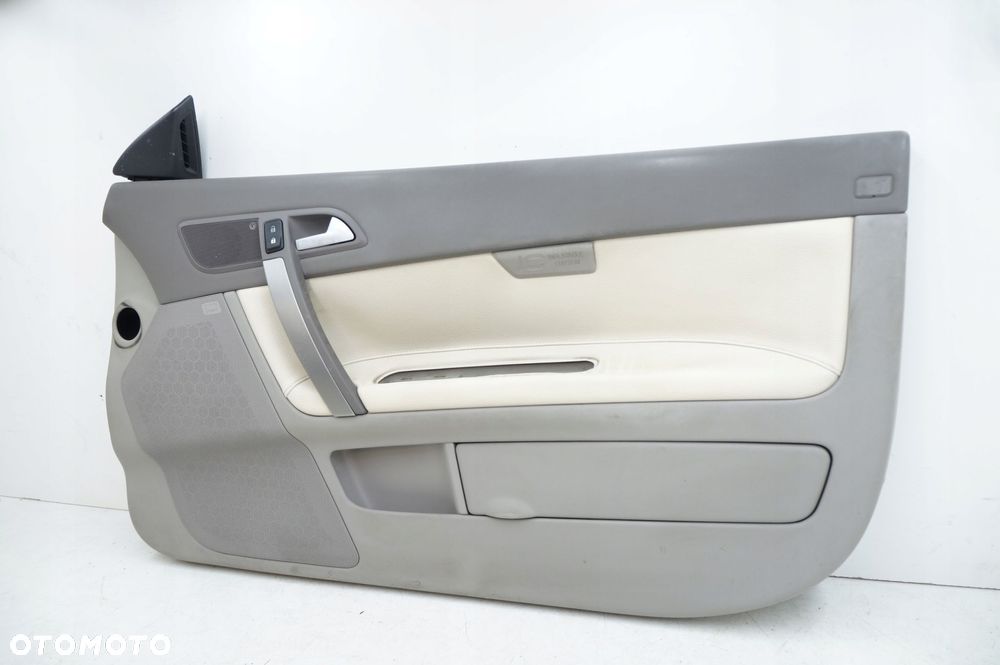 boczek drzwi volvo c70 ii prawy przód przedni jasny skórzany - 3