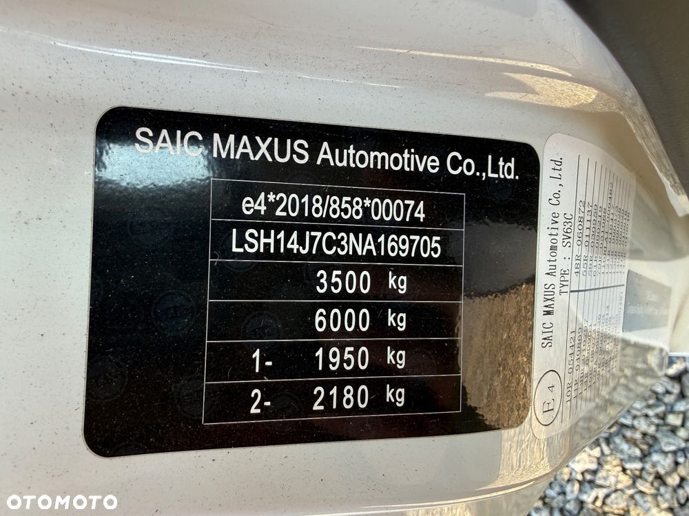 Maxus DELIVERY 9/2.0 diesel/150KM/ klima/tempomat/kamera - 27