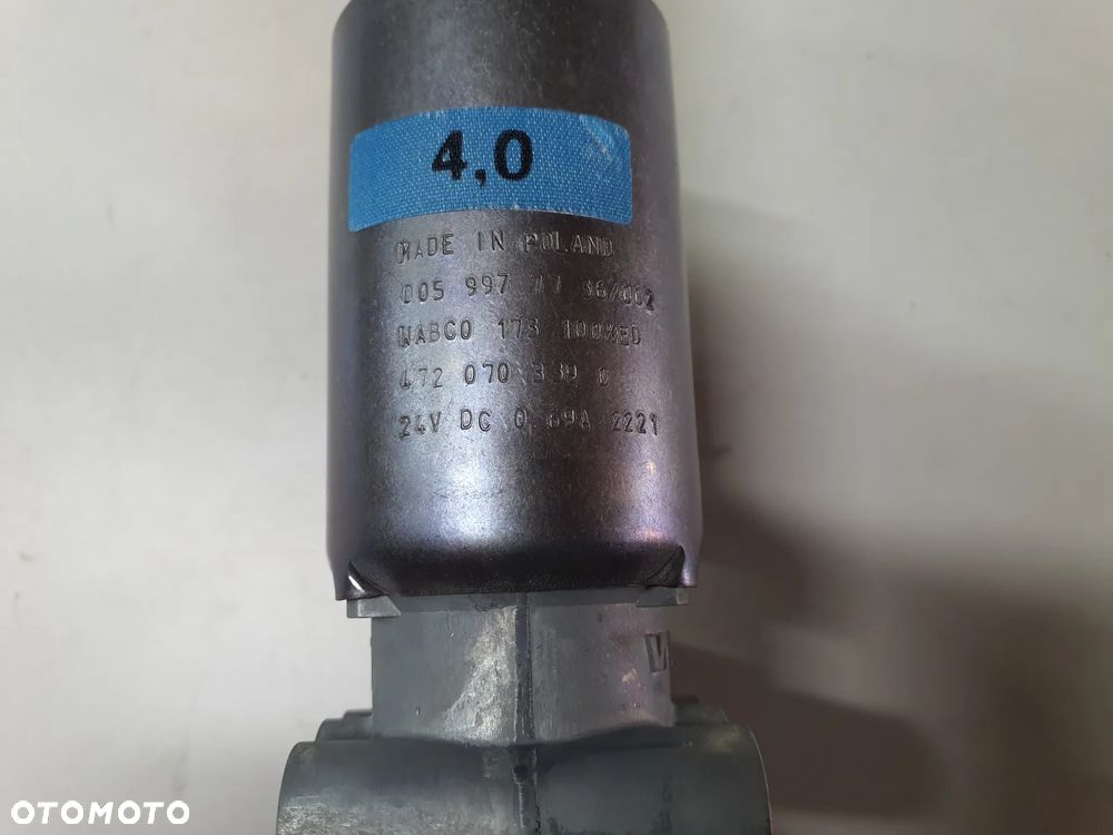 Zawór elektromagnetyczny, napowietrzający, WABCO 4720703390 - 5