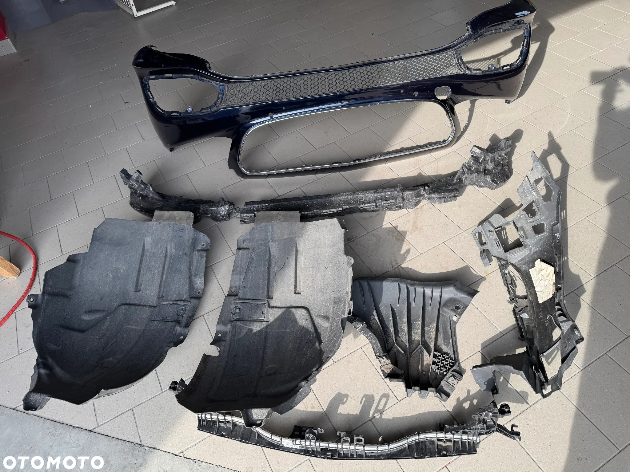 Mercedes W213 E- KLASA zderzak przód przedni osłona ramka A2138850338649999 - 16
