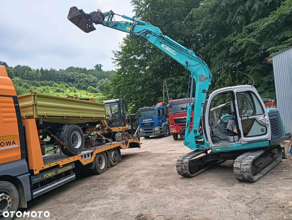 Kobelco SK80 | SK 80 MSR | koparka gąsienicowa obrotowa | 8 ton | midi koparka | silnik Isuzu - 3