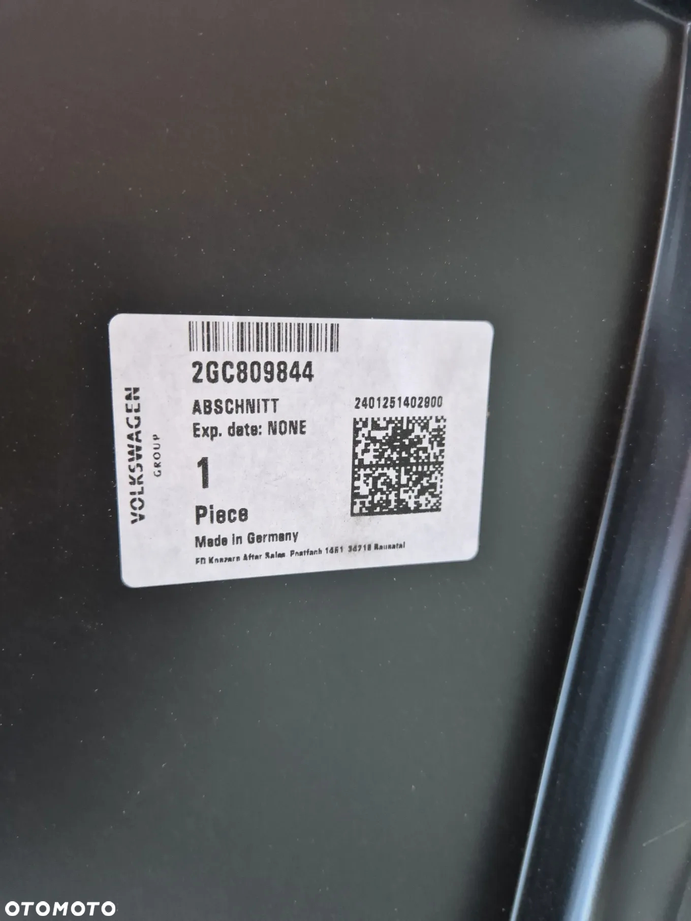VW T-Roc Cabrio 19- błotnik tylny prawy próg 2GC TRoc - 4
