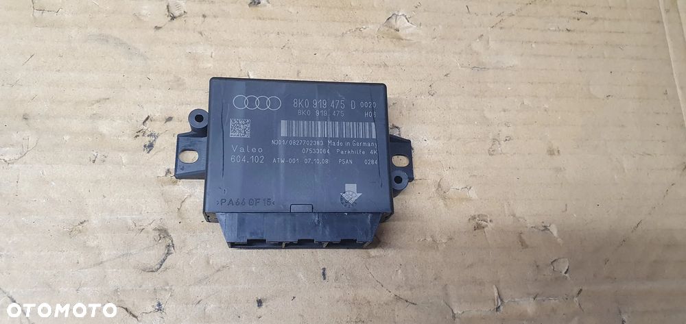 Moduł sterownik parkowania PDC Audi A4 B8 8K0919475D - 1