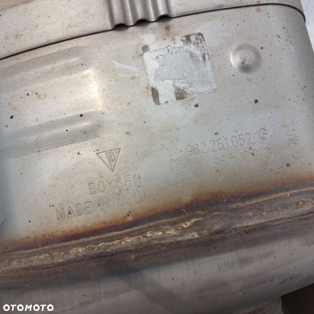 TLUMIK WYDECH KONCOWKA 982.251.051 982.251.052 PORSCHE 718 BOXSTER CAYMAN 982 ORYGINAL DEMONTAZ 982251051 982251052 - 10