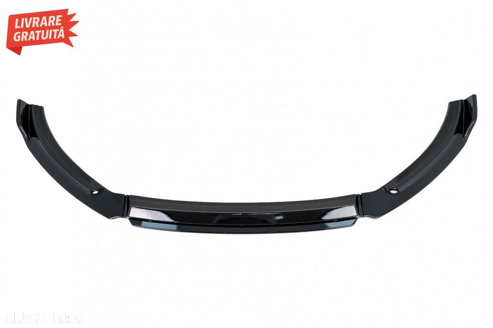 Prelungire Bara Fata VW Polo AW MK6 (2018-up) Negru Lucios - 2