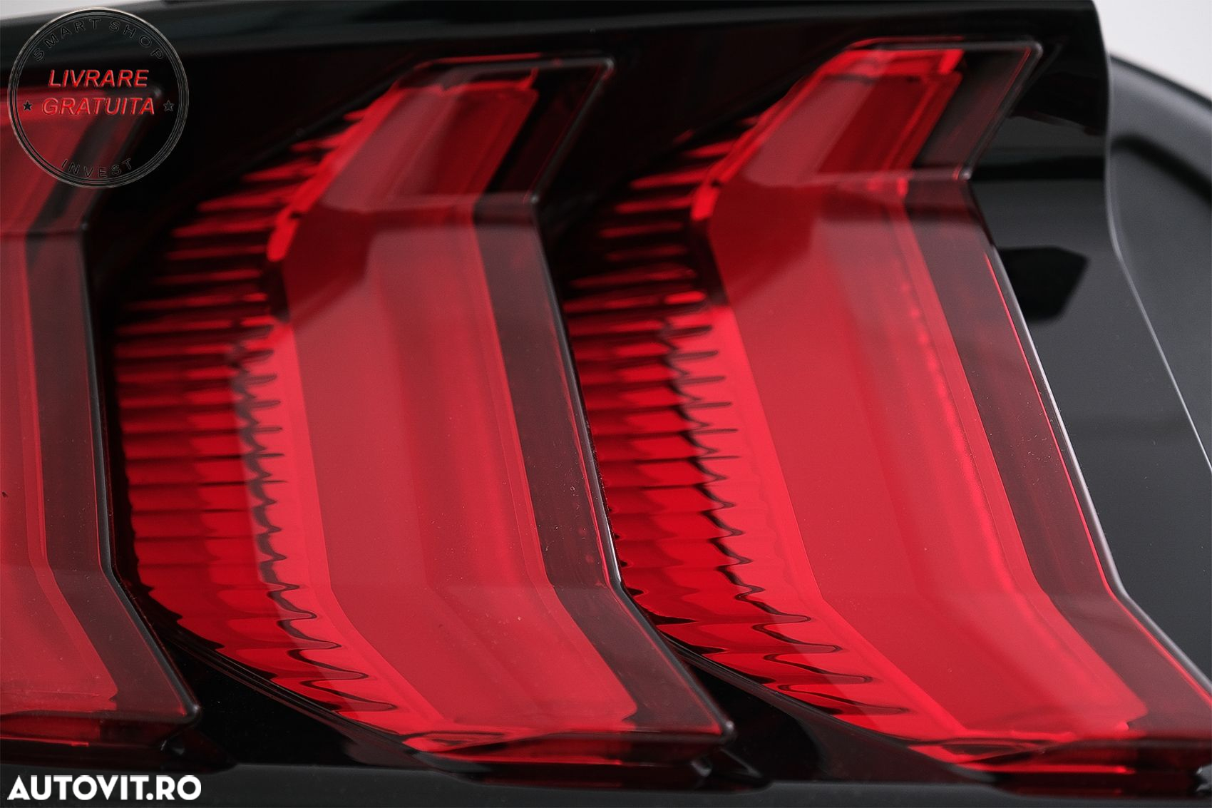 Stopuri Full LED compatibile cu Ford Mustang VI S550 (2015-2019) Semnal Dinamic Se- livrare gratuita - 4