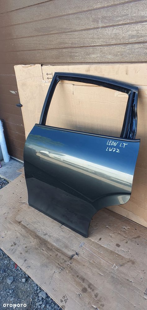Drzwi lewy tył tylne lewe Seat Leon II Lift LW7Z - 2