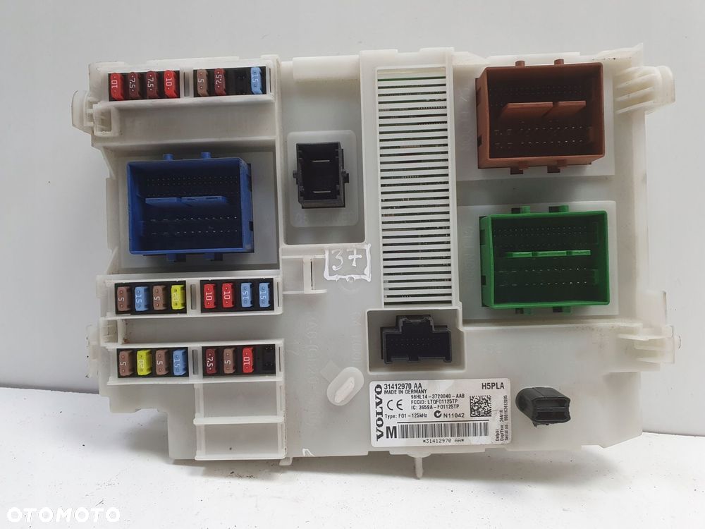 Volvo XC60 V60 S60 II MODUŁ BSI CEM komfortu skrzynka 31412970AA - 7