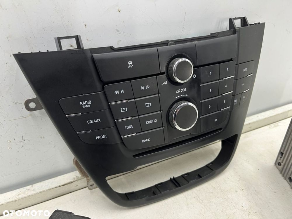 Radio Opel Insignia A 08-17r tuner CD 300 czytnik płyt panel sterowania wyświetlacz komplet 13326328 - 8