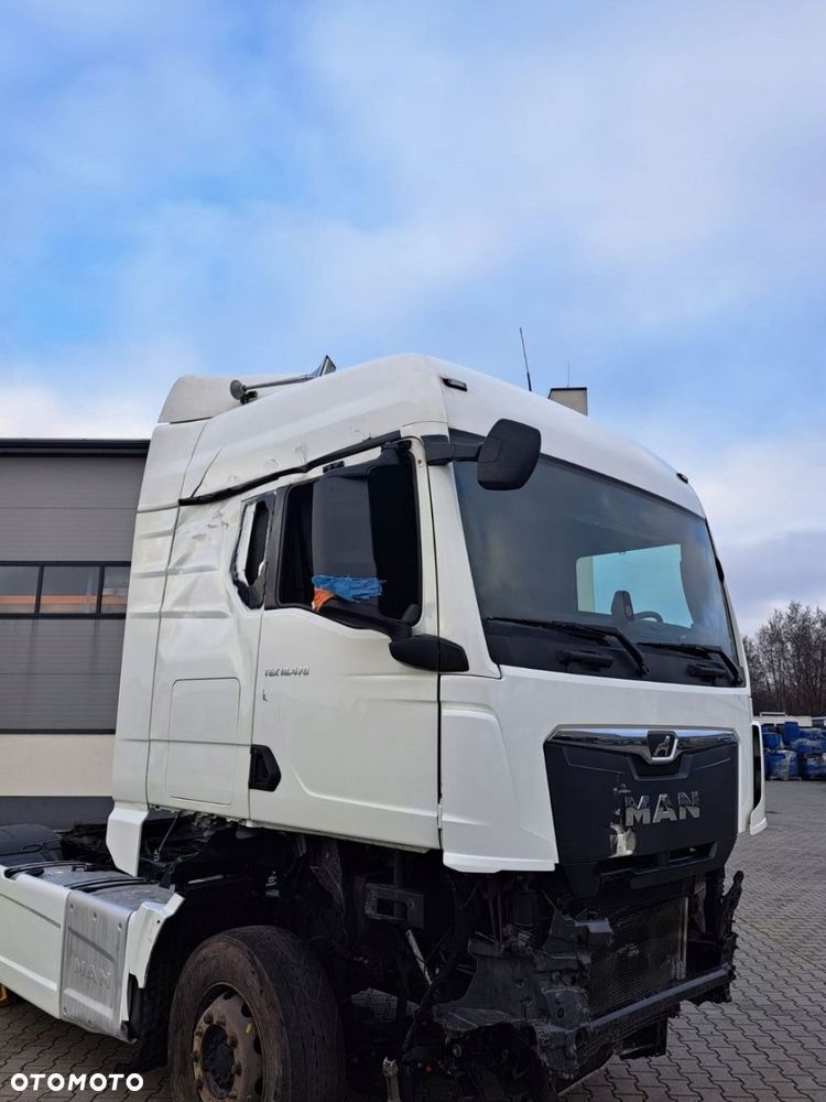 KOMPLETNA KABINA SYPIALNA MAN TG3 TGX GM / XLX EUROPA NOWY MODEL USZKODZONA - 7