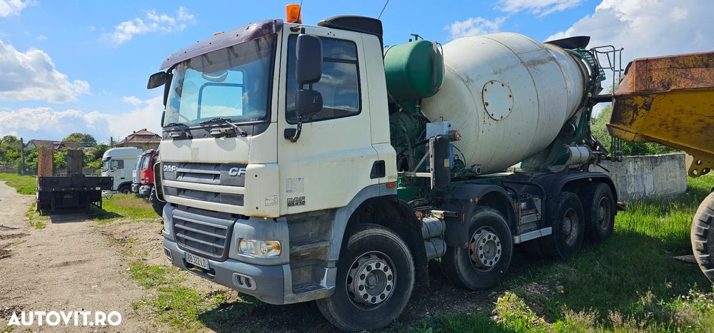 DAF CF 85.410 8X4 Autobetonieră 9 mc - 8