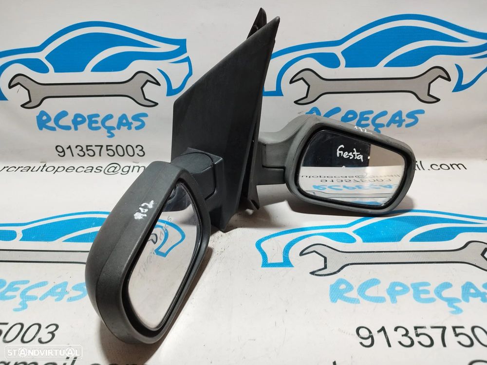 ESPELHO RETROVISOR ESQUERDO DIREITO FORD FIESTA V 5 MK5 2S6117683BP 2S6117682BP ELETRICO AQUECIDO ESPELHOS RETROVISORES - 9