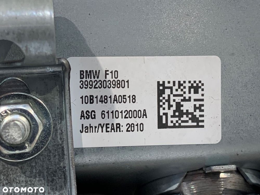 PODUSZKA POWIETRZNA PASAŻERA - 359.00 PLN - BMW 5 (F10) 2009 - 2016 520 d 120 kW [163 KM] olej - 4