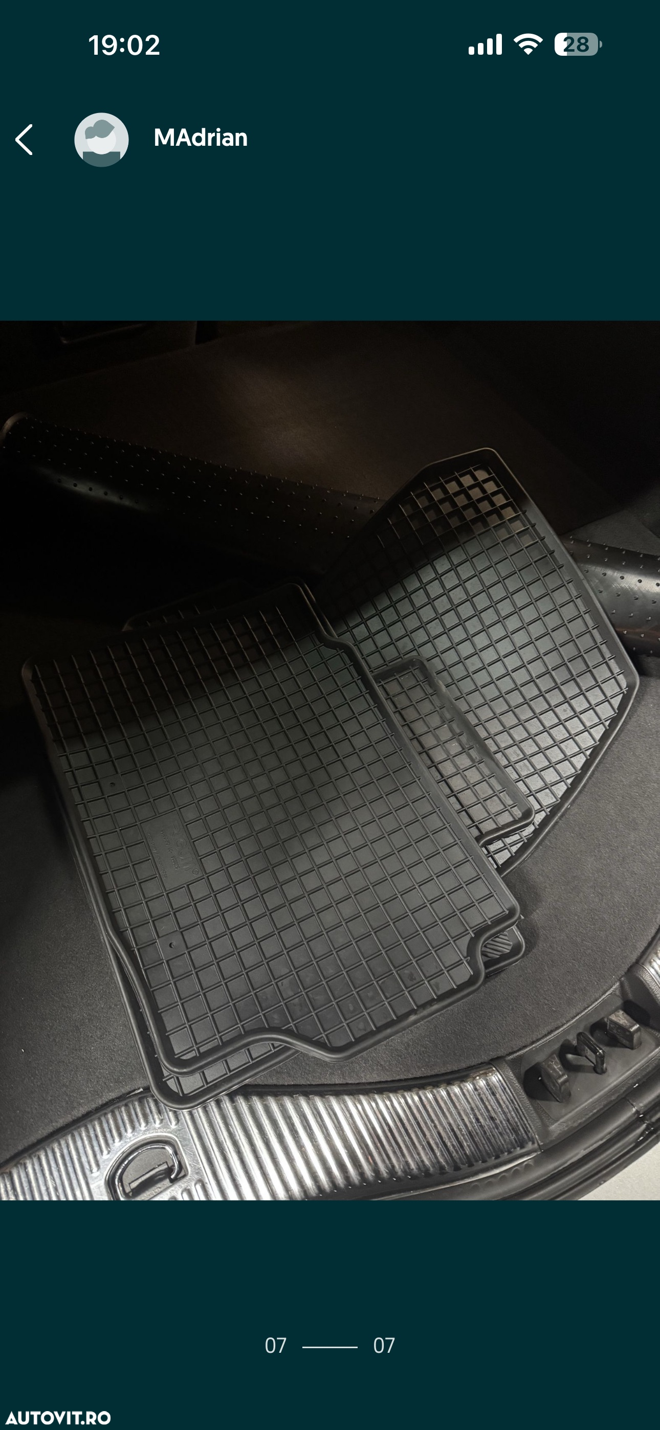 Set Covor Pres Cauciuc Ford Mondeo Rigum, Tava Portbagaj Rigum Mondeo - 7