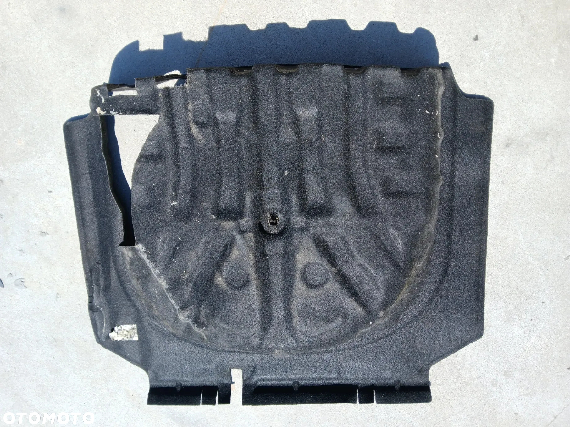 Wykładzina Wkład Bagażnika Koła Zapasowego VW Golf 7 VII 5G6863007E - 2