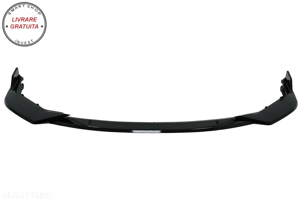 Prelungire Bara Fata Toyota Corolla XII (2019+) Negru Lucios- livrare gratuita - 2