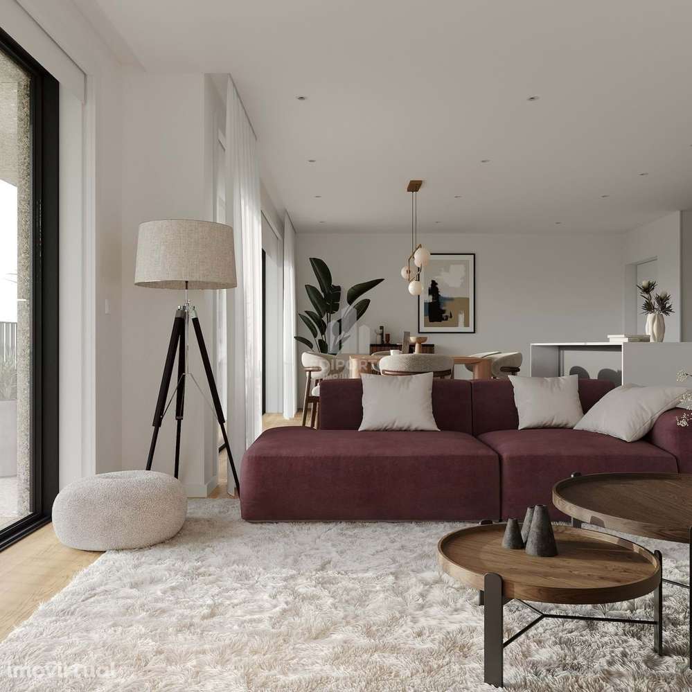 Apartamento T4 Duplex com terraço e garagem em Serralves - Grande imagem: 2/16