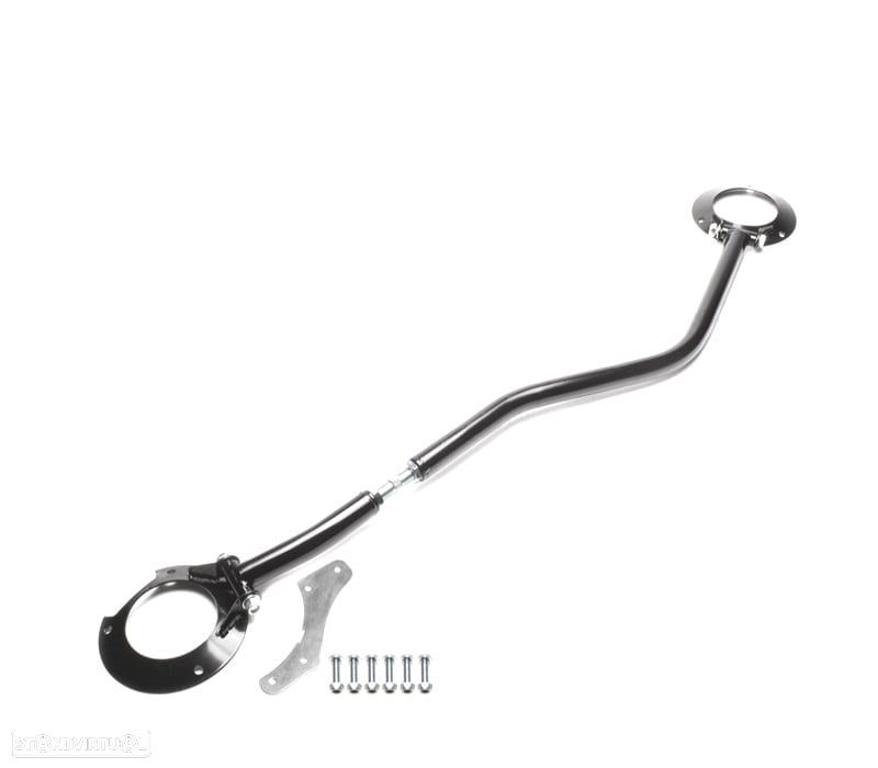 BARRA ANTI-APROXIMAÇÃO AJUSTÁVEL VOLKSWAGEN VW POLO 86C 81-90 PRETO - 1