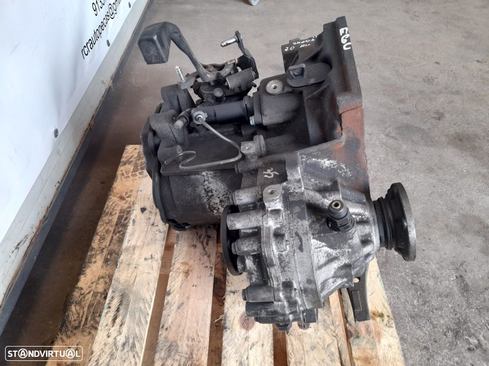 CAIXA VELOCIDADES ORIGINAL EGU VW VOLKSWAGEN GOLF IV 4 2.0i 115CV APK A3 LEON BORA - 6