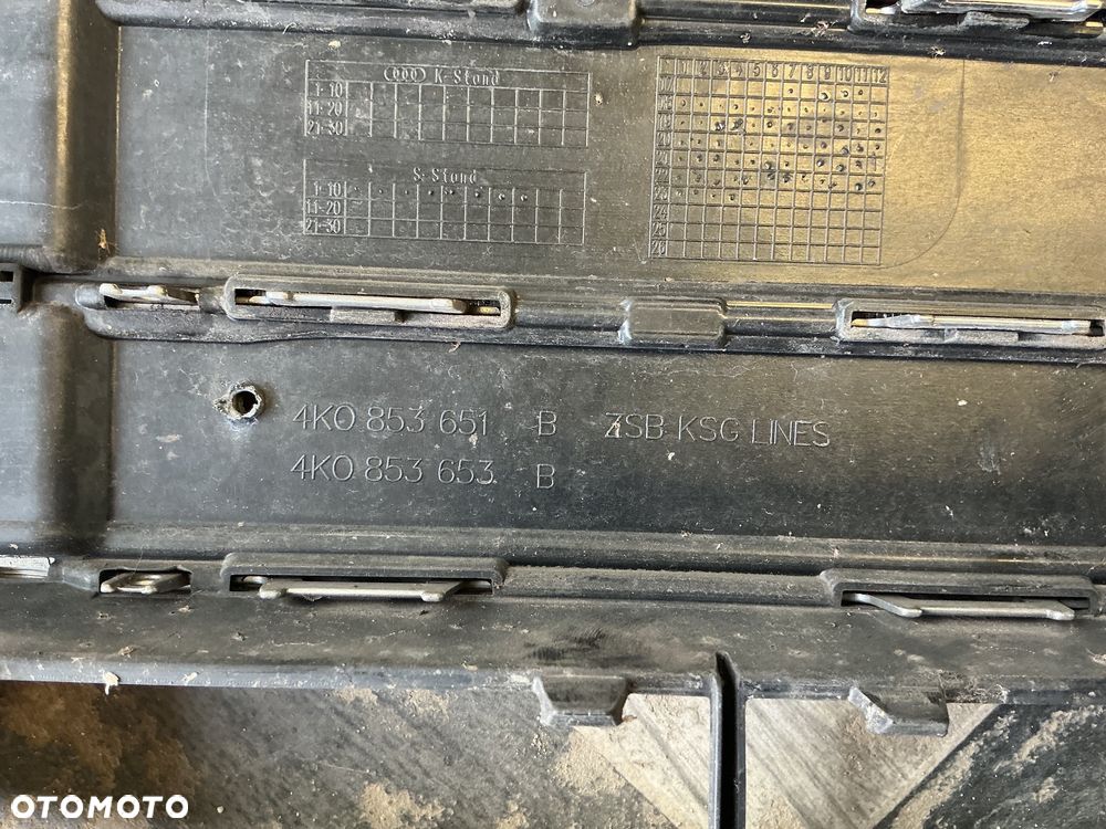 AUDI A6 S6 C8 4K0853651B GRILL ATRAPA - 11