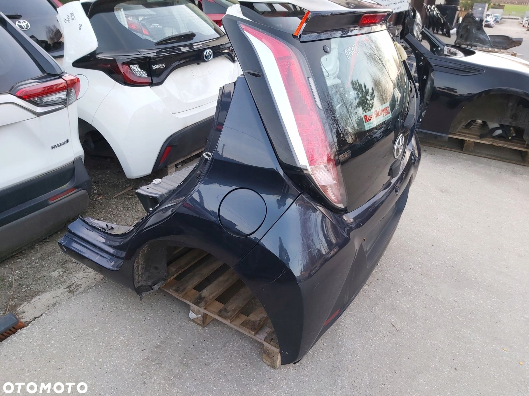 Toyota AYGO II pas tylny podłoga błotnik tył lewy - 2