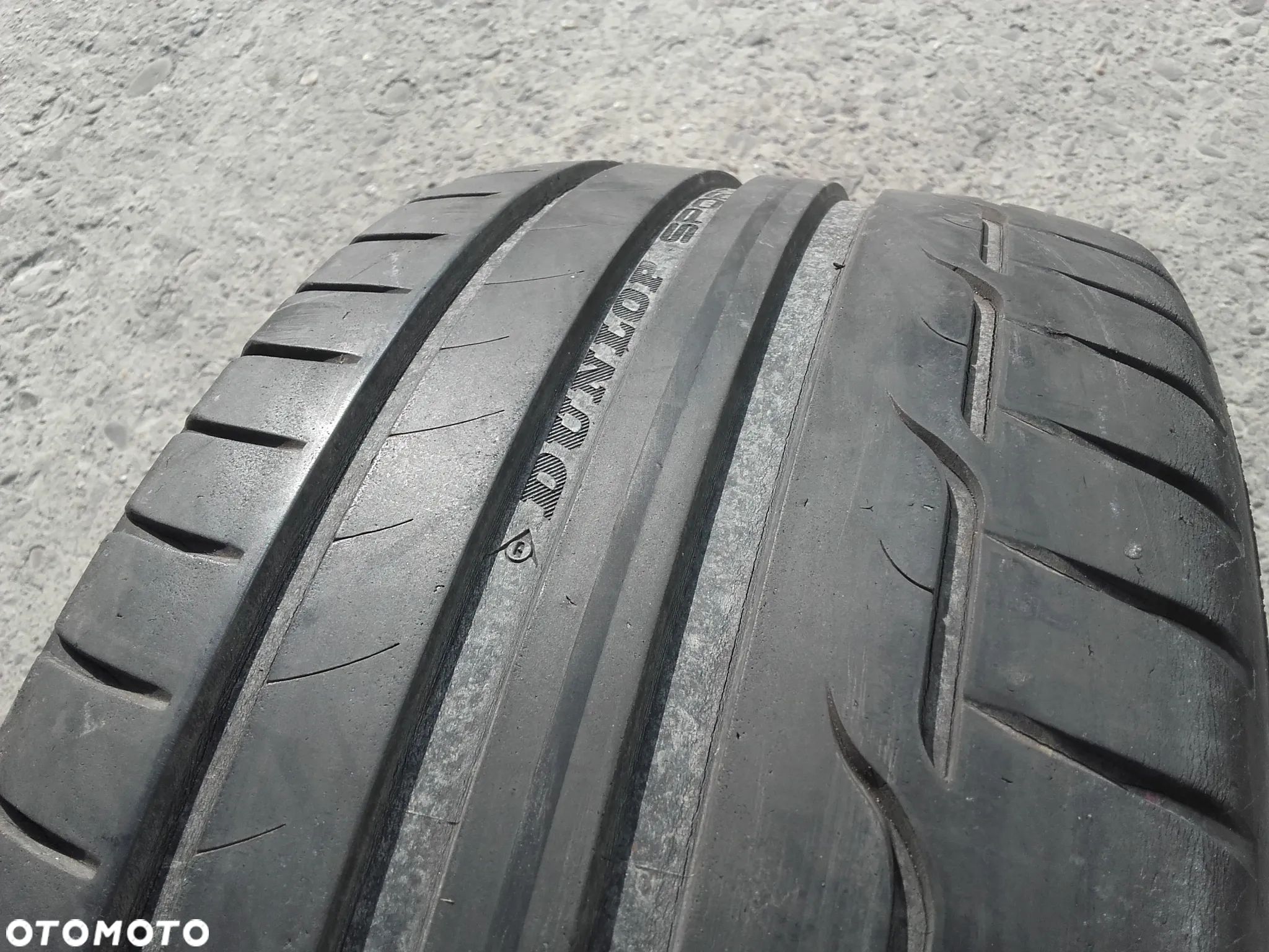 17” - DUNLOP - 225/45 r17 cali –  LETNIE  Opony  SPORT  MAXX RT - stan: BDB - Gwarancja + Możliwy MONTAŻ  !! - 1
