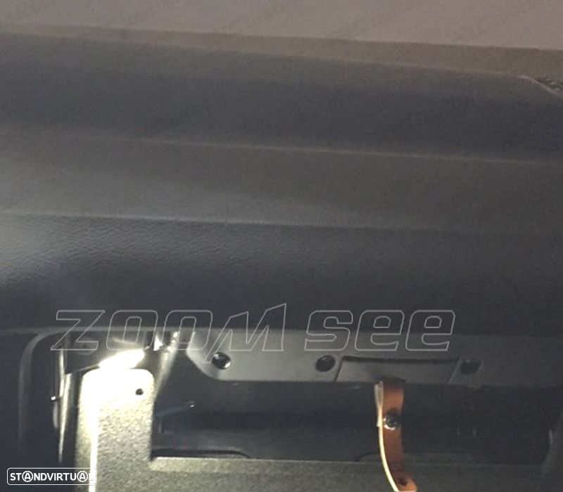 KIT COMPLETO DE 12 LAMPADAS LED INTERIOR PARA SKODA OCTAVIA 2 SALÞÃN MK2 MK II SEDAN RS 1Z3 05-12 - 3