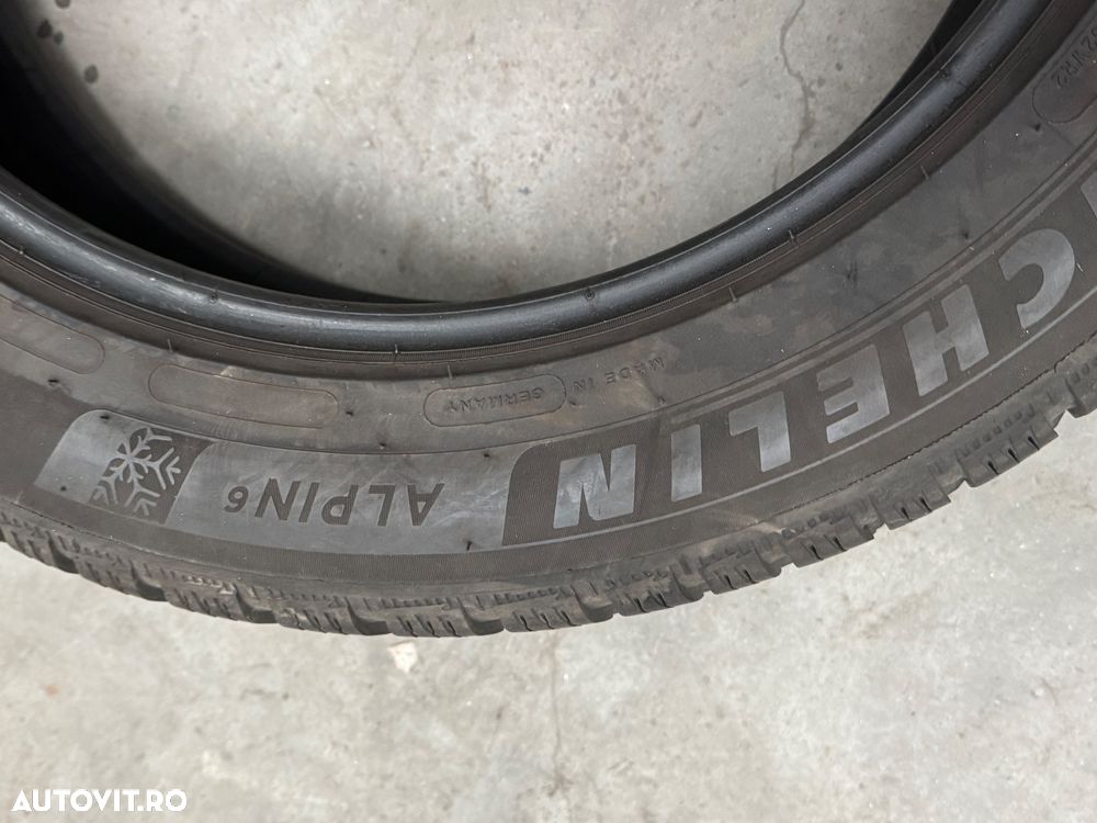 Vând 4 anvelope 195/60/18 Michelin de iarnă second - 6