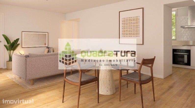 *** Apartamento T2 Com TERRAÇO (20m2), 2 frentes Poente / Nascente ... - Grande imagem: 2/12