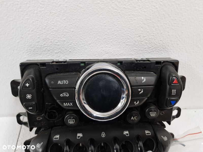 MINI COUNTRYMAN R60 PANEL STEROWANIA KLIMATYZACJI NAWIEWU SZYB GRZANIA FOTELI - 4