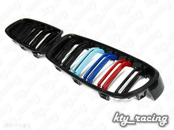 GRILE BMW SERIA 3 F30 F31 New M3 M4 M Look  CALITATE PREMIUM ⭐️⭐️⭐️⭐️⭐️ - 6