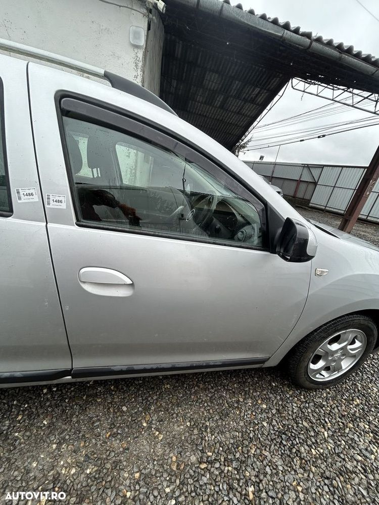 Usa Dreapta Fata Dacia Dacia Logan II MCV 2013 - 2016 Combi 4 Usi ARGINTIU TED69 (1486) - 1