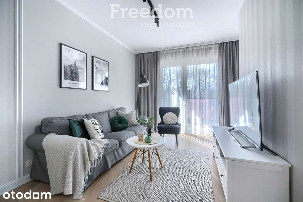 Nowoczesny apartament 68,5 m² z widokiem na zieleń