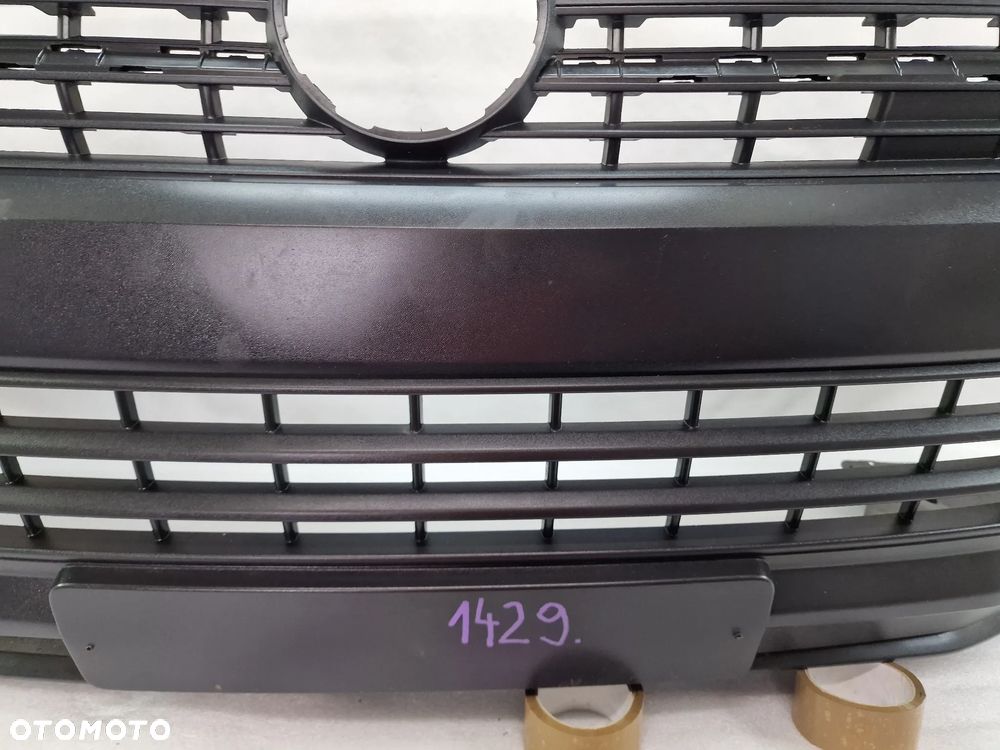 VW T6 TRANSPORTER / 7E0 15- ZDERZAK PRZEDNI PRZÓD NA SPRYSKI W STRUKTURZE , NA 7E0807221D , NR AUKCJI NZ1429 - 10