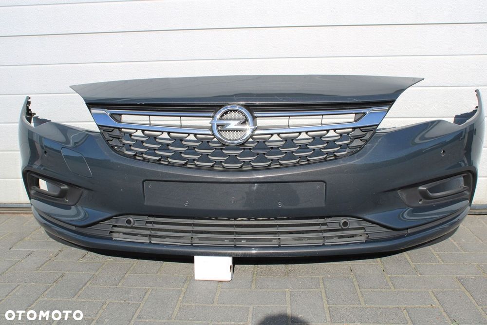 Opel ASTRA K 2016-2019 ZDERZAK PRZEDNI NA CZUJNIKI PARKOWANIA I HALOGENY