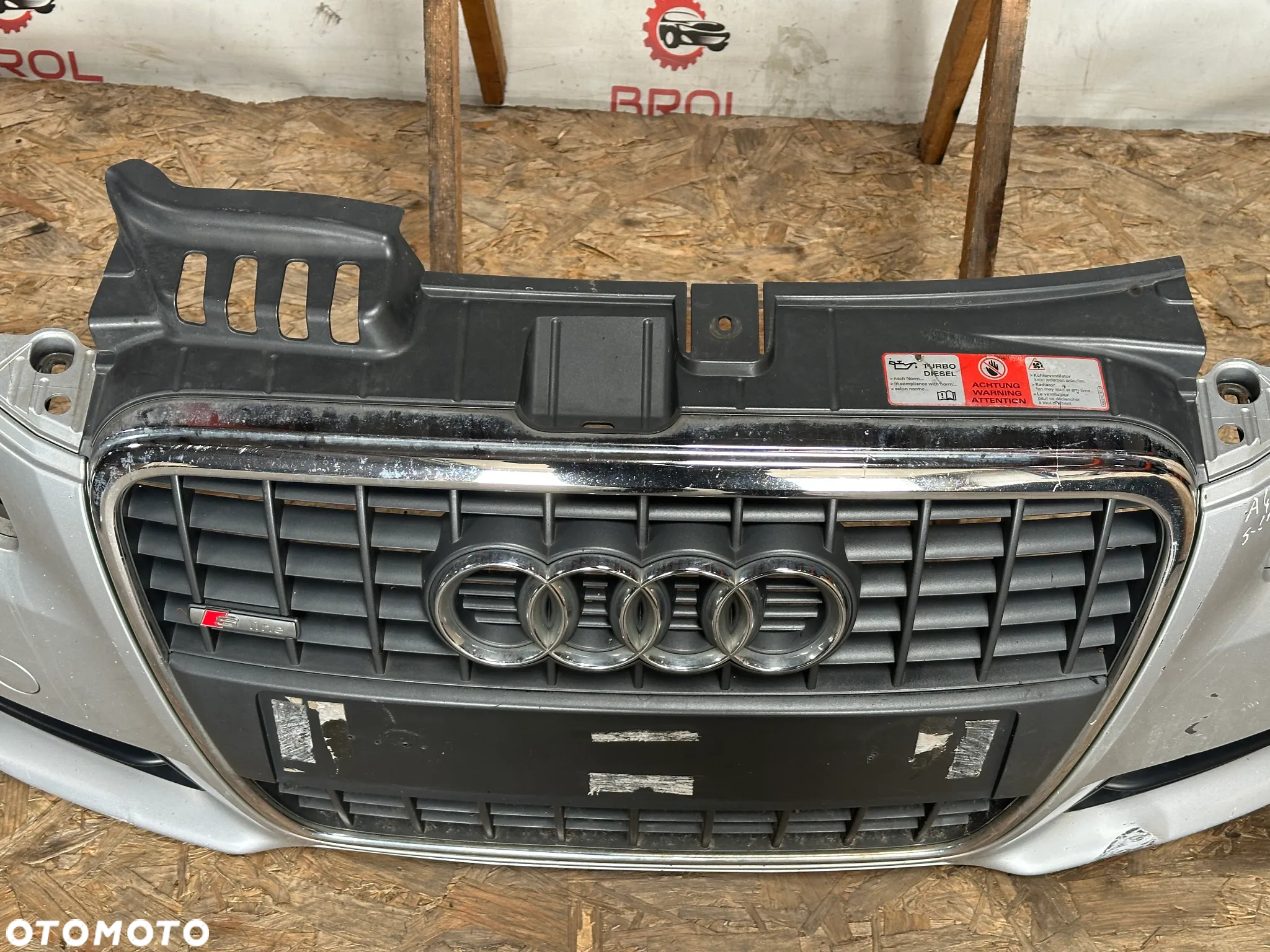 ZDERZAK PRZEDNI AUDI A4 B7 S-LINE - 6