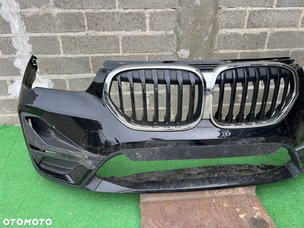 BMW X1 F48 LCI LIFT GRILL CHROM ZDERZAK PRZÓD - 6