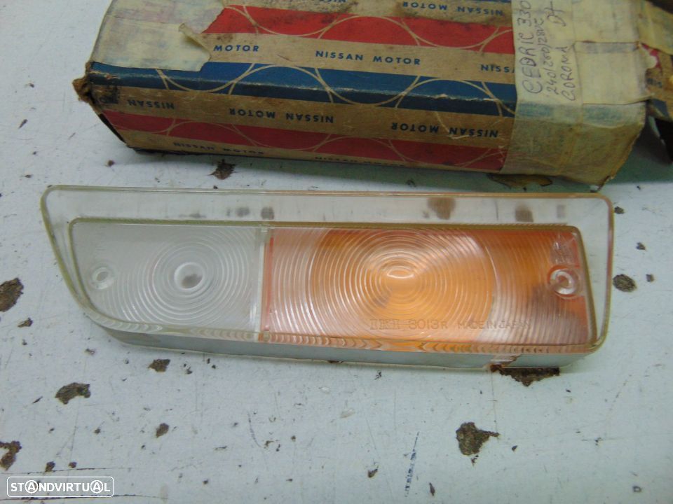 Nissan Datsun bluebird 610 e 180B vidros de farolim - 7