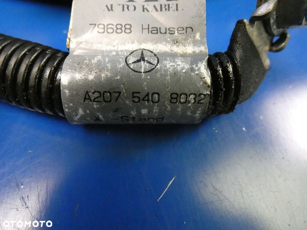 Mercedes C KLASA W204 W212 KABEL PRZEWÓD WIĄZKA AKUMULATORA - 2