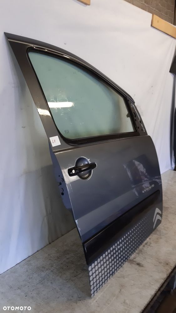 / DRZWI PRZÓD PRZEDNIE PRAWE CITROEN JUMPY 2 II EZWD SZARE - 3