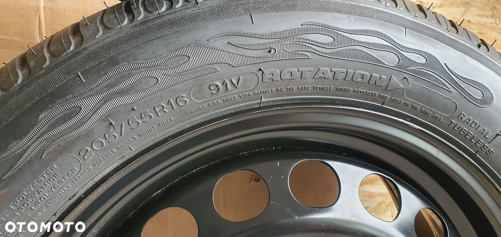 Felga stalowa zapas VW 5x112 16" ET42 6,5J VW Passat B6 - 8