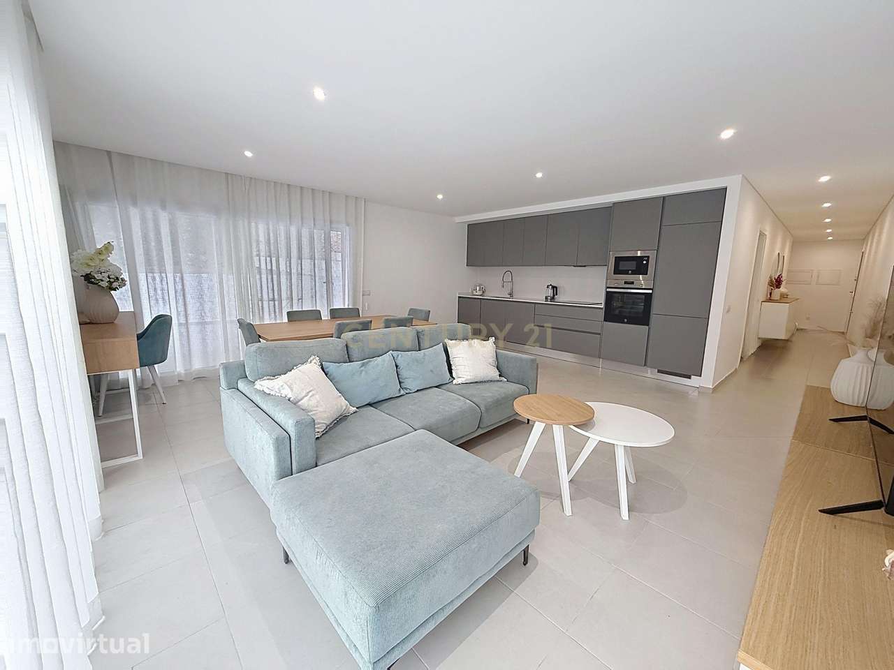 Apartamento T2 com 2 Suites, Terraço Amplo e Privado e Garagem no Síti - Grande imagem: 3/60