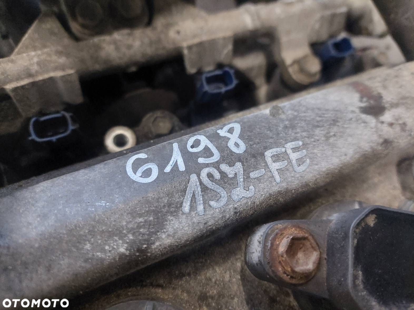 SILNIK BENZYNOWY SŁUPEK TOYOTA YARIS I 1.0 16V 1SZ-FE - 6