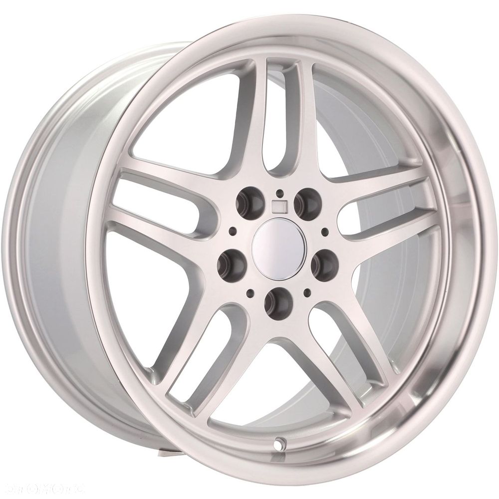 4x Felgi 18 8+9.5 m.in. do BMW 5 E34 E39 E60 7 E32 E38 E65 F01 X5 E53 E70 F15 Z Rantem - A5913 - 9