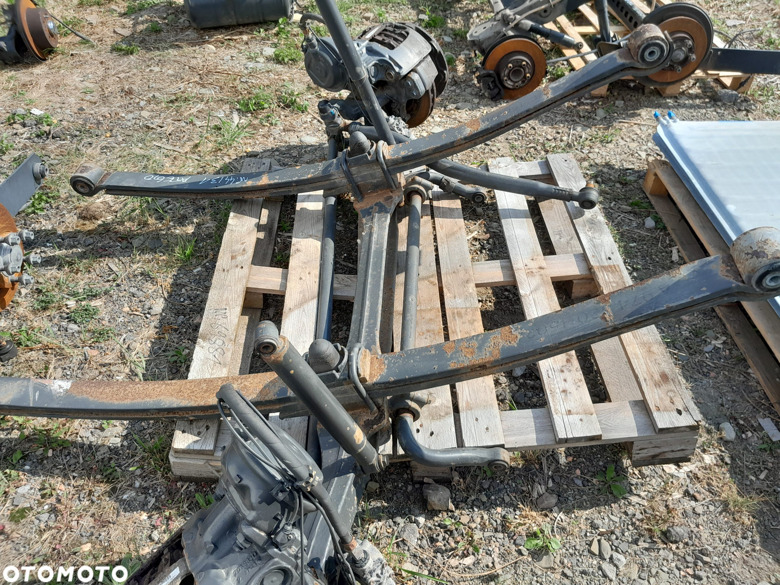 BELKA ZAWIESZENIA PRZÓD OŚ MERCEDES ATEGO AXOR - 4